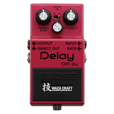 New Boss DM-2W Waza Craft Analog Delay Guitar Effects Pedal! image 3