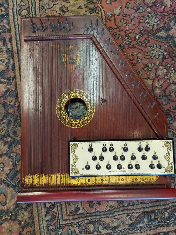Bell Harp Company Vintage Auto Harp image 1