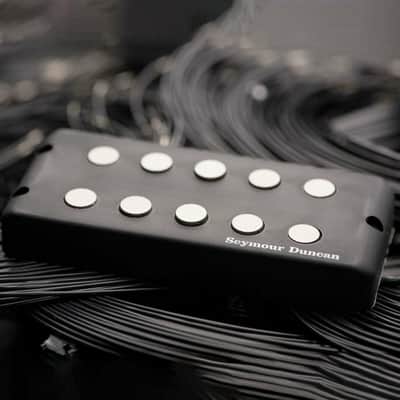NEW Seymour Duncan SMB-5A 5-String Music Man Stingray Bass Guitar Alnico V BLACK image 1