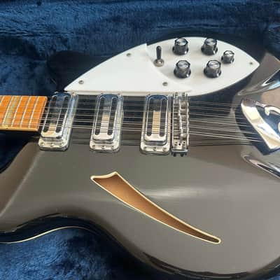 Rickenbacker 370/12RM Roger McGuinn 1990 - Jetglo (overrun model?) image 2