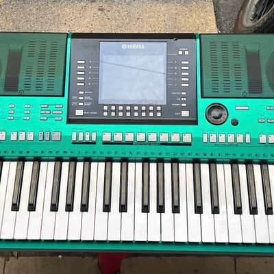 Yamaha PSR-S910 61-Key Arranger Workstation Green custom - Rare