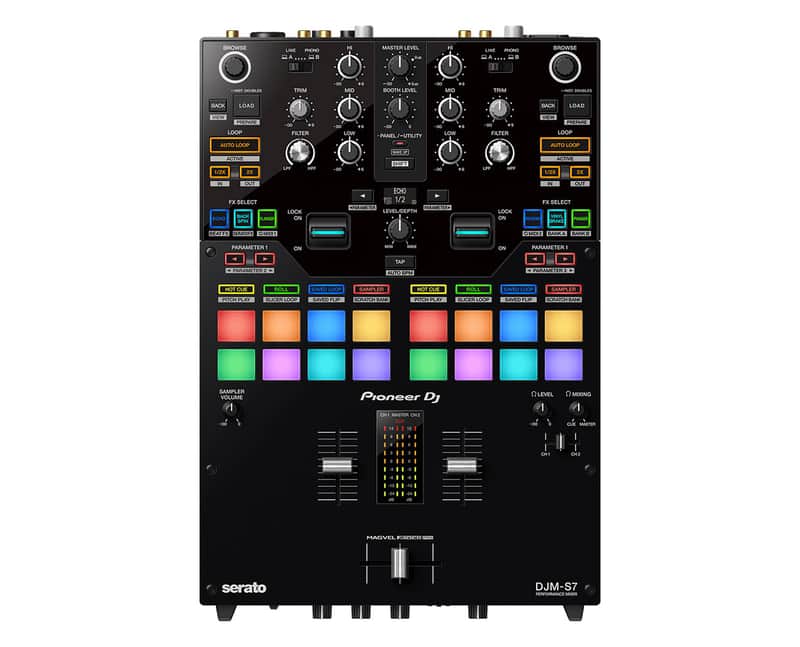 Pioneer DJ DJM-S7 2-Channel Scratch Performance DJ Mixer PROAUDIOSTAR image 1