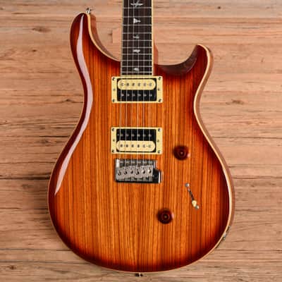 PRS SE Custom 24 Zebrawood Brown 2018 image 2