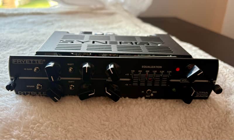 Synergy Fryette Pittbull Ultra-Lead 2-Channel Preamp Module 2020 - Present - Black image 1