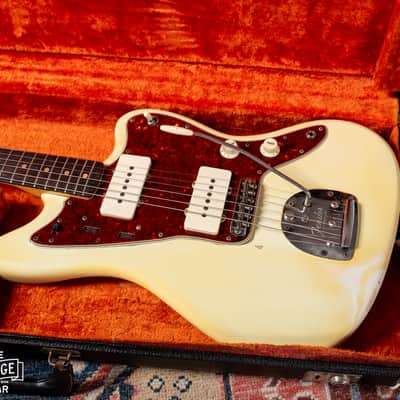 1964 Fender Jazzmaster Olympic White with video! image 3