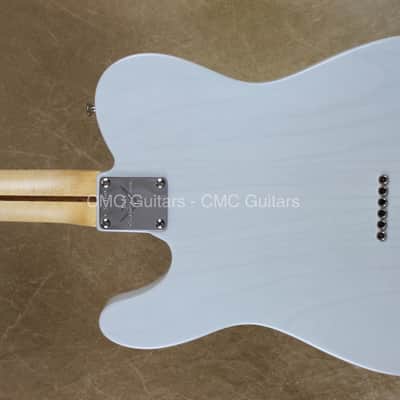 Fender Custom Shop Telecaster Masterbuilt Jason Smith Trans Sonic Blue Tele image 11