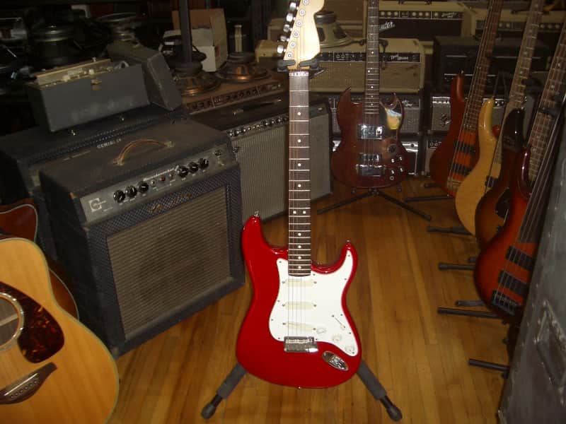 Fender Strat Plus with Rosewood Fretboard 1993 - Torino Red image 1