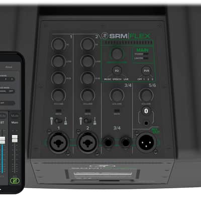 Mackie SRM-Flex 1300w Line Array DJ Speaker PA System w/Sub+Se Electronics Mic image 20