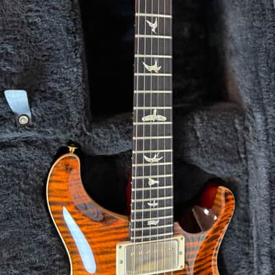 PRS Dave Grissom DGT 10 Top, Bird Inlays Electric, Yellow Tiger with Case - Pre Owned image 18