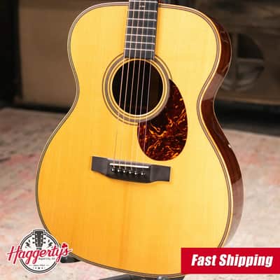 Martin Custom Shop OM-28 Acoustic/Electric Guitar - Adirondack/Cocobolo with Hardshell Case - Used image 1
