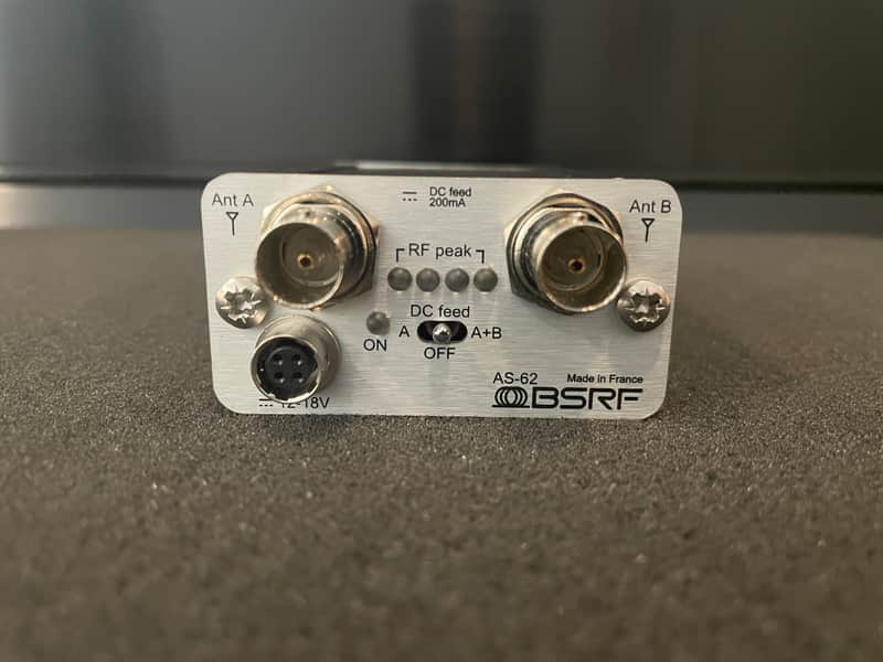BSRF AS-62 Dual Channel Active Antenna Splitter image 1