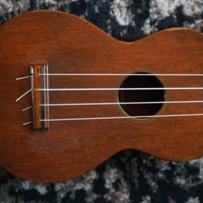 Vintage Martin Style 0 Soprano Ukulele 1950s Mahogony, Brazilian Rosewood image 7
