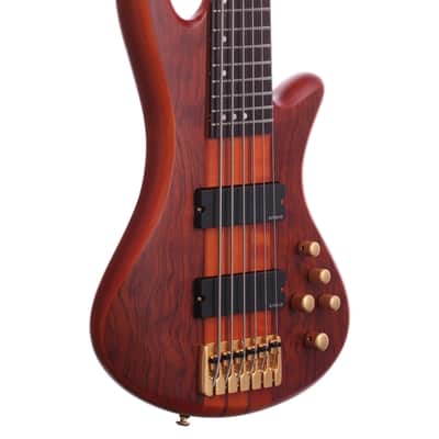 Schecter Stiletto Studio 6 Bass Honey Satin image 9
