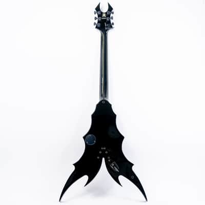 2011 B.C. Rich Draco Black w/ D-Xtender, String-Thru Bridge