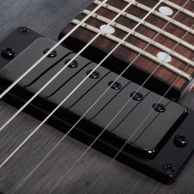 Schecter C-1 Standard Electric Guitar. Charcoal Satin image 7