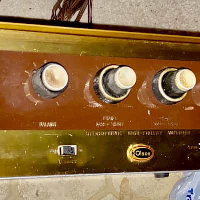 Olson AM-214 Integrated Tube Amplifier image 1