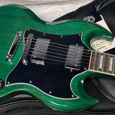 NEW! Gibson SG Standard '61 Stoptail - Translucent Teal - 6.75 lbs - Authorized Dealer - G07409 image 2