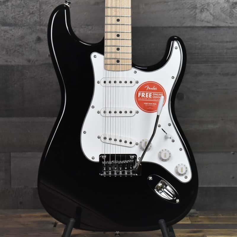 Mint Squier Affinity Stratocaster - Black image 1