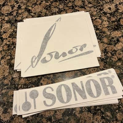 Ludwig, Gretsch, Slingerland, Rogers and more…… Bass Drum Head Decal Lot 303pcs image 10