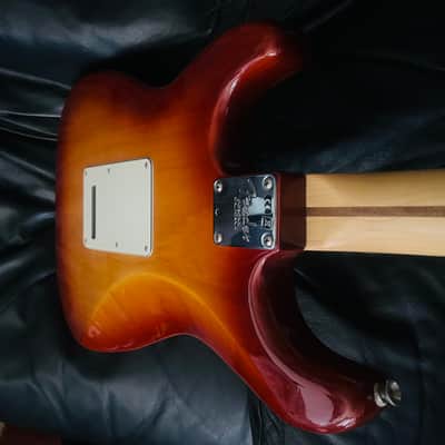 Fender American Professional Stratocaster HSS Shawbucker with Maple Fretboard 2017 - 2019 - Sienna Sunburst image 15