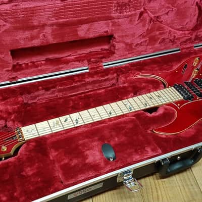 Ibanez RG8550MZ J-Custom Red Spinel Dimarzio Edge Zero FR HSH Electric Guitar image 3