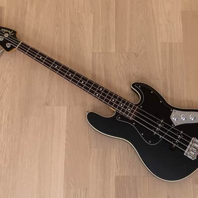 2005 Fender Aerodyne Jazz Bass AJB-M/DJ Medium Scale 32" Black, Japan CIJ image 11