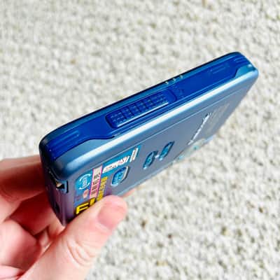 Panasonic SX56 Walkman Cassette Player, Excellent Blue ! Working ! image 3
