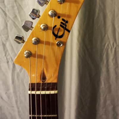 Black Epiphone S210 (Strat Copy, 1990s) image 10