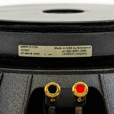 Eminence 15” Professional Audio Speaker – Made in USA | MSPK151769 / 151947 image 3