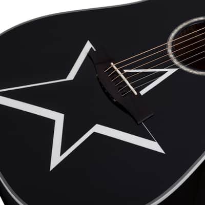 Schecter Robert Smith RS-1000 Busker Acoustic Gloss Black 283 image 6
