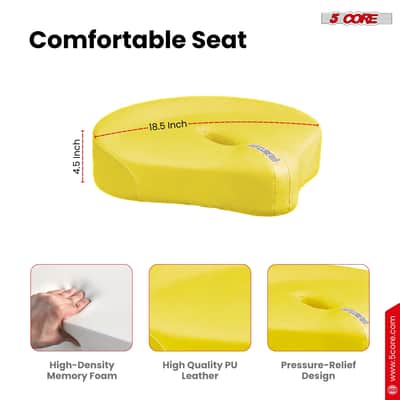 5 Core Drum Throne w 4.5" Padded Stool Adjustable Drummer Chair image 4
