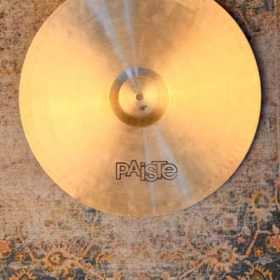 Vintage Paiste SOUND CREATION 18” SHORT CRASH Light Ride 1604 g Unique Bell! Smooth Mellow Controlled! Rare! image 2