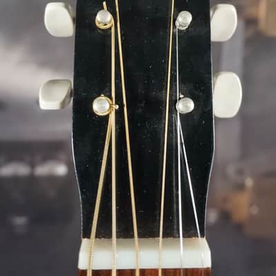 1975 Harmony Stella H6130 Sunburst Parlor Acoustic Guitar USA Vintage Chicago Made image 2