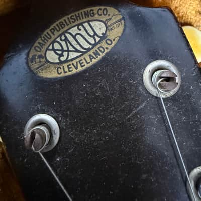 Oahu publishing company Lap steel guitar electric. 1930’s - Wood image 3