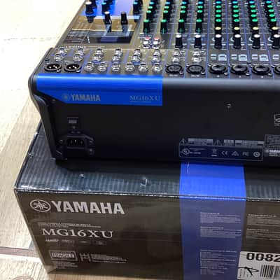 Yamaha MG16XU 16 Channel Analog Mixer 2016 - Present - Black - #19390R image 5
