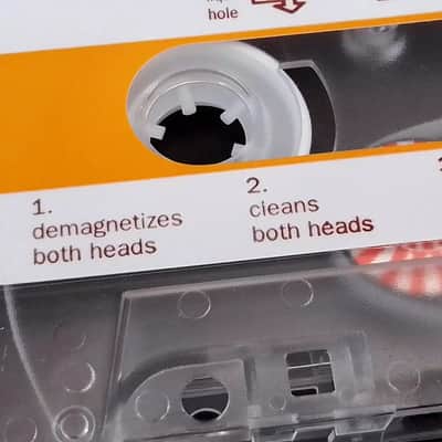 Tape Head Cleaner & Demagnetizer For Nakamichi, Teac, Pioneer, Sony, Akai, Denon, Aiwa, Technics, Marantz, Toshiba, JVC, Sharp Cassette Tape Recorder Player image 4