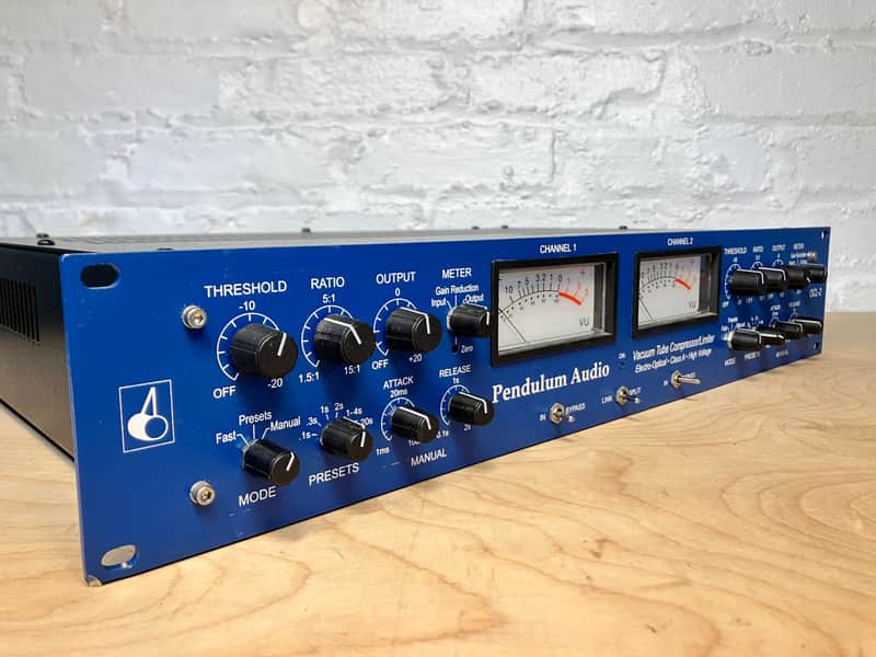 Pendulum Audio OCL-2 2-Channel Tube Electro-Optical Compressor / Limiter 2010s - Blue image 1