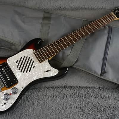 MarineRider Mosrite Ventures Model with Built In Amp 1990’s - Sunburst image 22