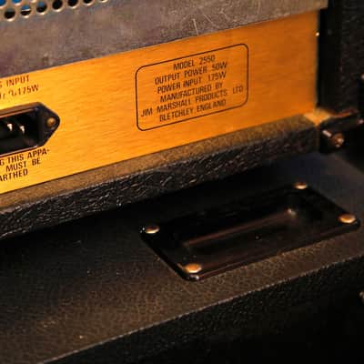 Marshall JCM 25/50 2550 Jubilee 2-Channel 50-Watt Guitar Valve Amplifier Head 1988 Pre-Owned image 11