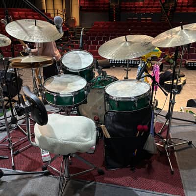 Gretsch USA Custom 2020 4-piece drum kit - Caribbean Blue Gloss image 2