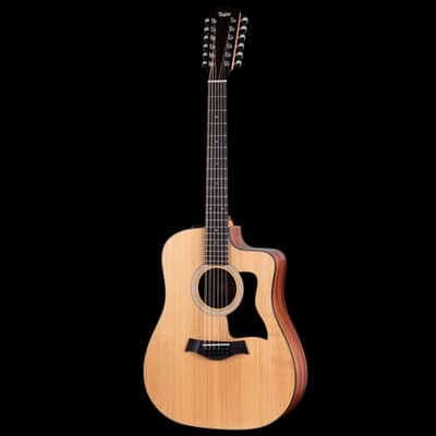 Taylor 150ce Dreadnought 12-string Acoustic-Electric Guitar - Natural image 3
