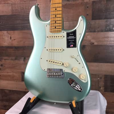 Fender American Professional II Stratocaster, Mystic Surf Green, Hard Case, Free Ship, 207 image 3