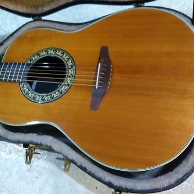 Vintage US made Ovation 1121-4 Balladeer Artist acoustic guitar LOW serial # 000075 image 2