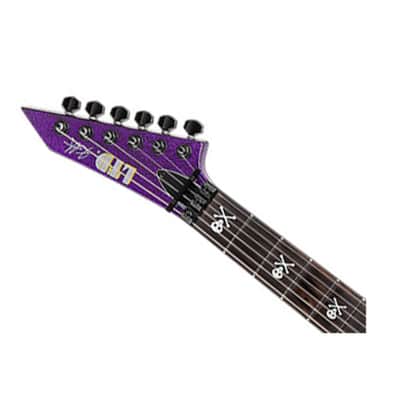 ESP LTD KH-602 Kirk Hammett Signature Guitar - Purple Sparkle - B-Stock image 4