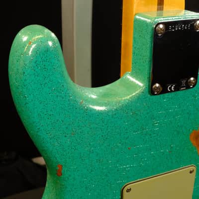 Fender Custom Shop Custom Deluxe Stratocaster - Seafoam Green Sparkle image 14