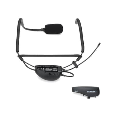 Samson AirLine AH7 Fitness Headset Microphone Transmitter with Qe Condensor. Frequency K2 image 3