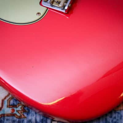 FENDER USA Custom Shop 1960 Stratocaster Reissue Jrny' Relic "Fiesta Red + Rosewood" (2024) image 13