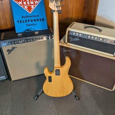 Ernie Ball Music Man Stingray 5HH Active 5-String Bass Guitar w/Case - Natural (2013) image 2