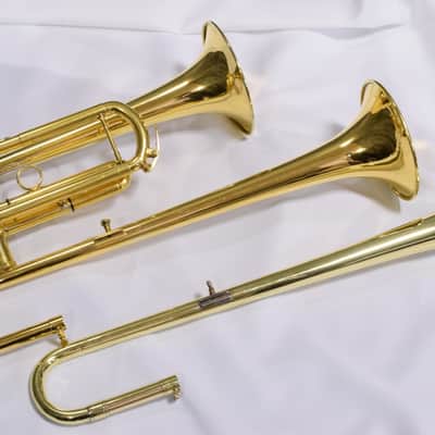 Schilke S42L Gold plated Bb Trumpet + Beryllium and Mt Vernon Bach Bells image 1