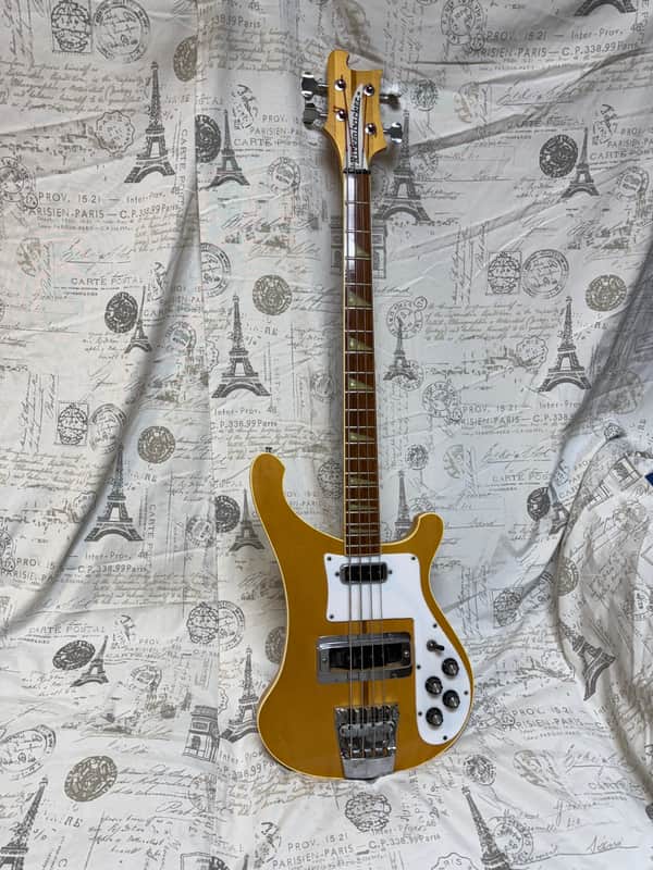 1974 Rickenbacker 4001 Bass Mapleglo Finish Lightweight at Only 8 lbs 13 oz Straight Neck Beautiful Low Action image 1
